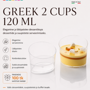 Desserditopsid GREEK 120ml /100