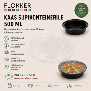 KAAS kauss 500ml lekkekindel /500