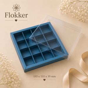 Kommikarp Sea Blue 16-le 133x133x19mm