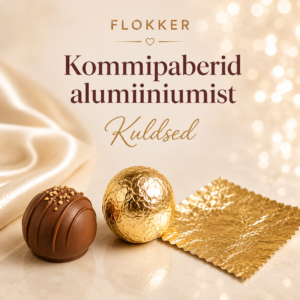 Kommipaber alum. KULD 10x10 /150