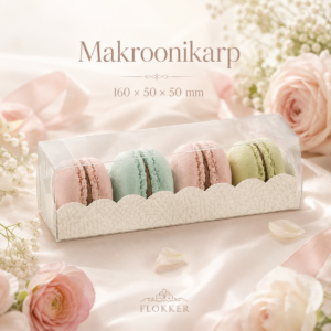 Makroonikarp PVC+valge kart. 160x50x50