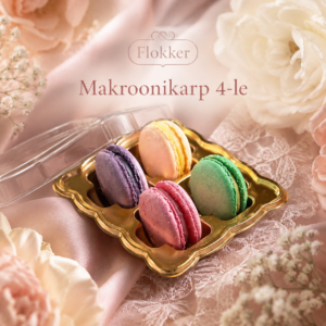 Makroonikarp 4 pesa 25pk/100