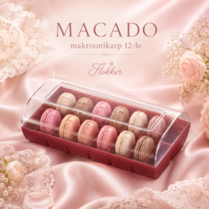 Makroonikarp MACADO 12-le RUBY/48