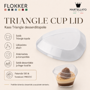KAAS desserditopsidele TRIANGLE 175 ml /100