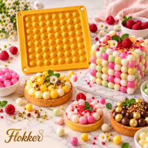 Decora DecorPop RUUT silikoonvorm väikeste ümarate tordi- ja dessertkaunistuste valmistamiseks