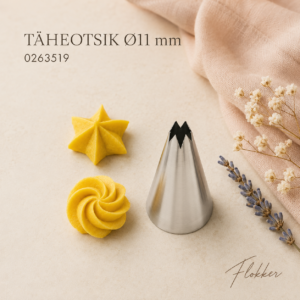 Decora roostevabast terasest täheotsik Ø11 mm 0263519