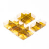 Kommikarp transparent+kuld, 8-le 164x82x26mm /250 - Image 3