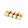 Kommikarp transparent+kuld, 8-le 164x82x26mm /250