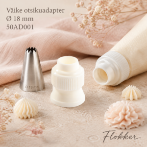 Väike pritskoti otsikuadapter Ø18 mm 50AD001 Martellato