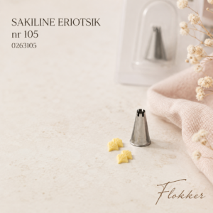 Decora sakiline eriotsik nr 105 kreemikaunistuste tegemiseks