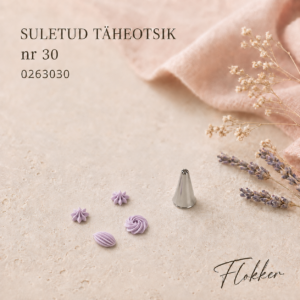 Decora miniatuurne suletud täheotsik nr 30