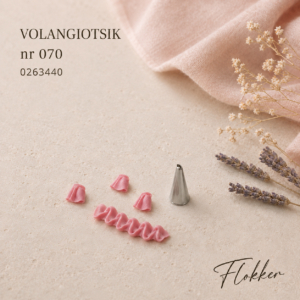 Decora miniatuurne volangiotsik nr 070