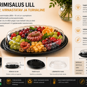 Vaagen LILL Ø29 must põhi+kaas OPS/50