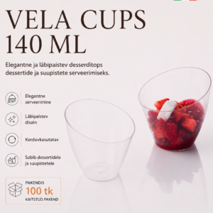 Desserditopsid VELA 140ml /100