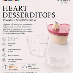 Desserditopsid HEART 100ml /100