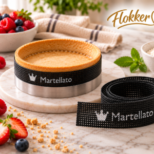 Martellato mikroperforeeritud silikoonriba Ø14–16 cm H2,5 cm koogirõngale