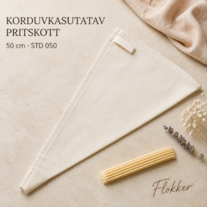 Silikomart korduvkasutatav pritskott 50 cm STD 050