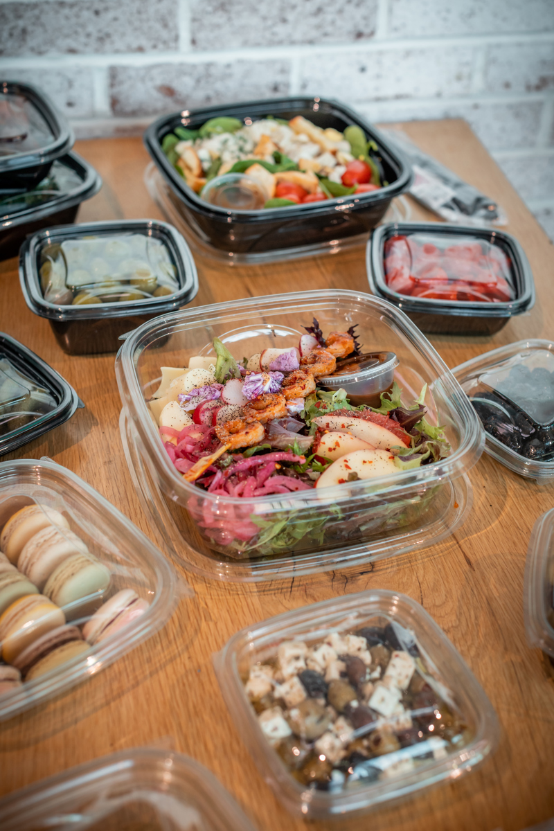 Salatikauss kaanega, kandiline 500ml tugev /504 - Image 3