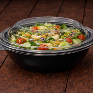 Tugev must ümar salatikauss 750 ml PET-plastikust