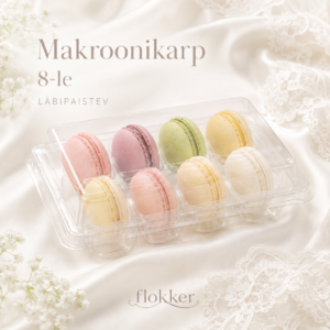 Makroonikarp 8-le LÄBIPAISTEV 25pk / 100