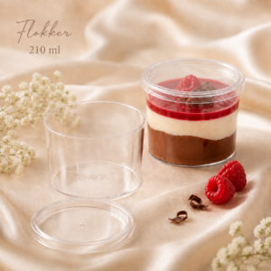 Läbipaistev Martellato BUCKET desserditops 210 ml eraldi tellitava kaanega