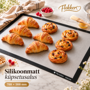 Martellato Silicopat professionaalne silikoonist küpsetusmatt 78,8 × 58,8 cm