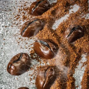 Pralineevorm COFFE BEAN 38x25xh.14mm 8,5gr