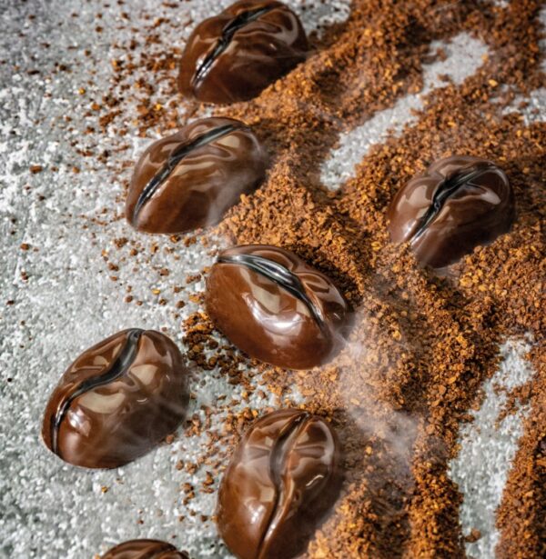 Pralineevorm COFFE BEAN 38x25xh.14mm 8,5gr