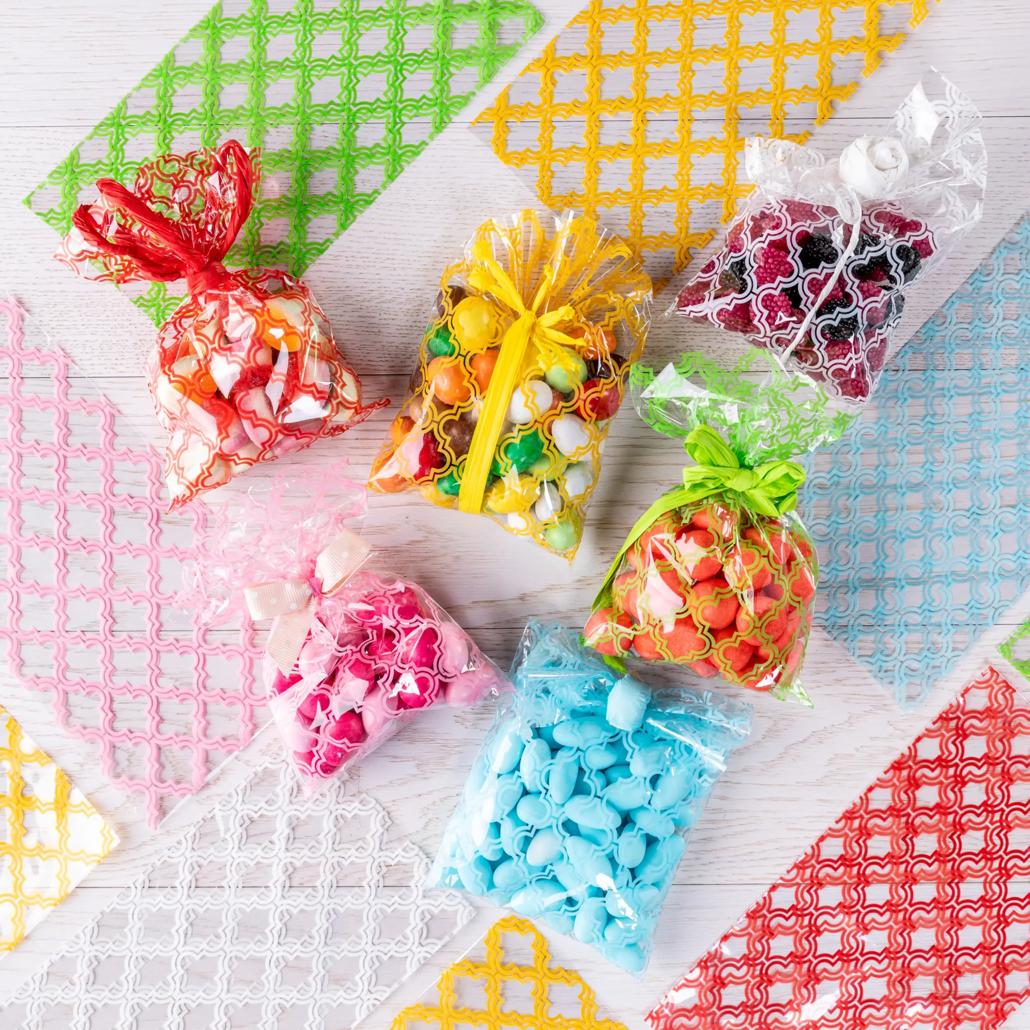 Tsellofaankott Rosso 100x200mm /50