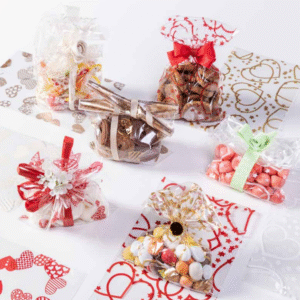 Tsellofaankott Love punane 150x250mm /50