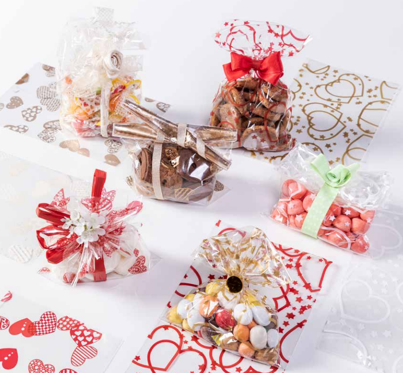 Tsellofaankott Love kuld 150x250mm /50