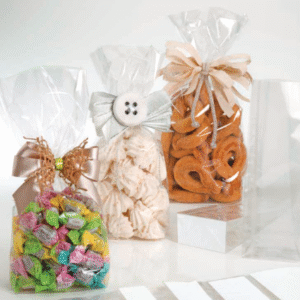 Tsellofaankott Dots & Stripes 90x150mm /50