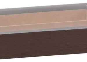 Kartongist karp 2 vahega PRUUN 145x75x35mm