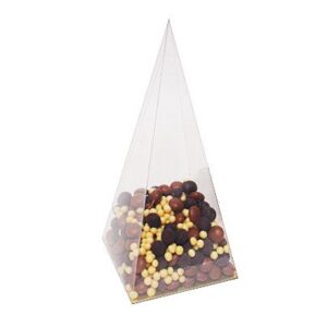 Kinkekarp KOONUS 90x90x200mm kuldne põhi/100