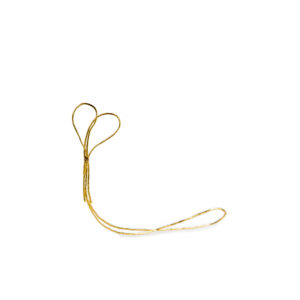 Kuldne elastikpael, 2 silmust 25cm /100