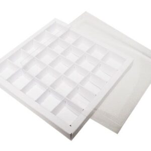 Kommikarp White Division 166x166x19mm /24