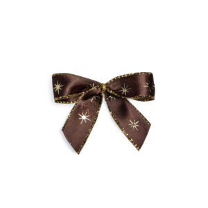 Lips Pruun Täht klipsiga 15mm/50tk