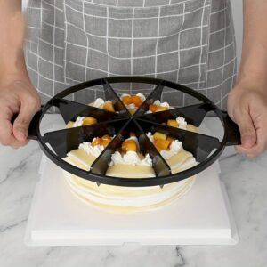 Koogijagaja Ø25 8 sektorit must plast