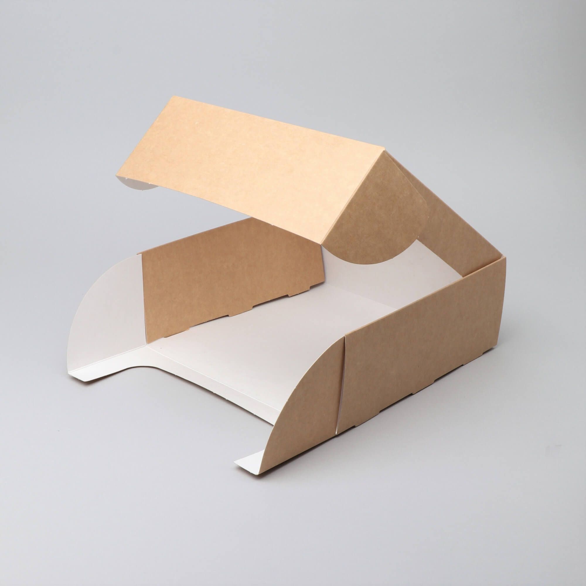 Koogikarp aknaga kartong pruun/valge 230x230x90/50 - Image 4