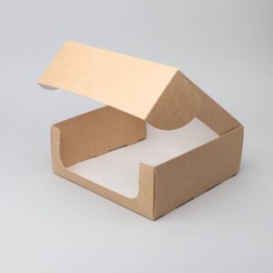 Koogikarp kartong pruun/valge 180x180x10/100