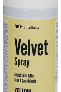 Martellato Velvet Spray KOLLANE 400 ml – sametise efektiga dekoratiivspray