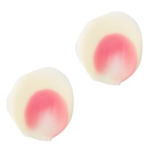 oosikujulised šokolaadidekoorid TUULE ROOSA 4 cm 90 tk