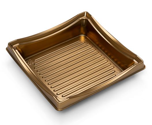 Sushikarp kaanega 185x185x39mm, PET/ 50 - Image 2