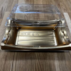 Sushikarp kaanega 191×116×39 mm kirgas PET 50 tk