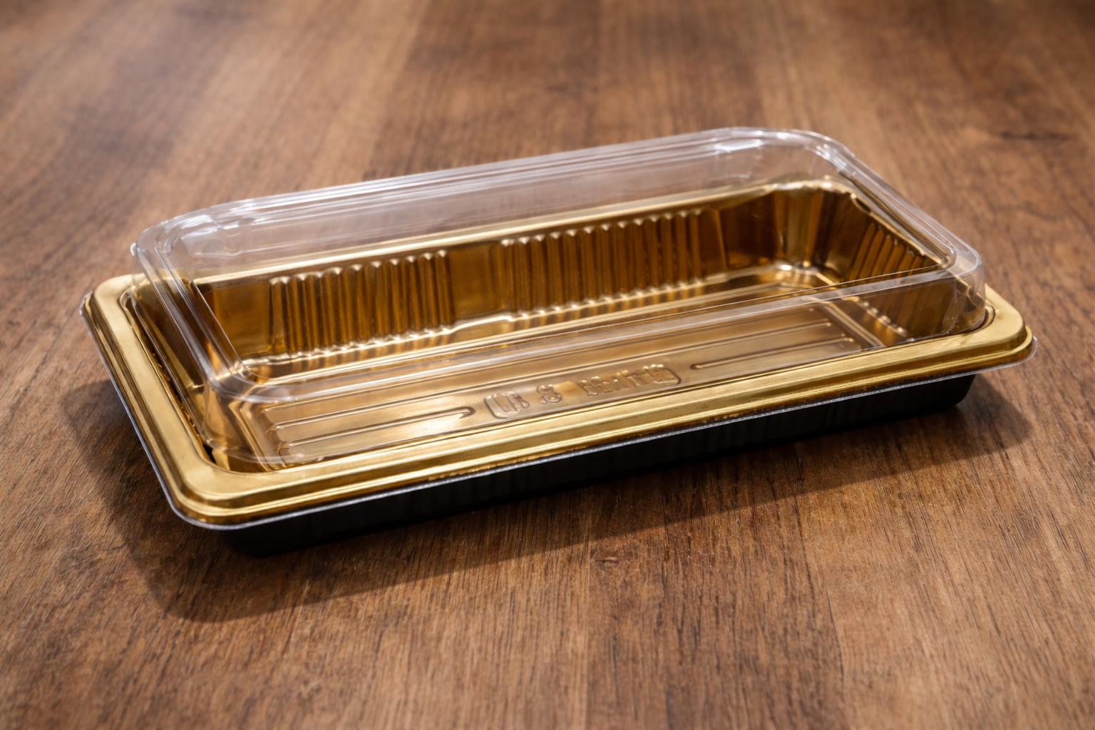 Sushikarp kaanega 220×90×31 mm kirgas PET 50 tk