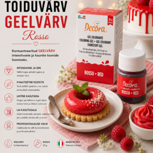 Toiduvärv geel PUNANE 28g
