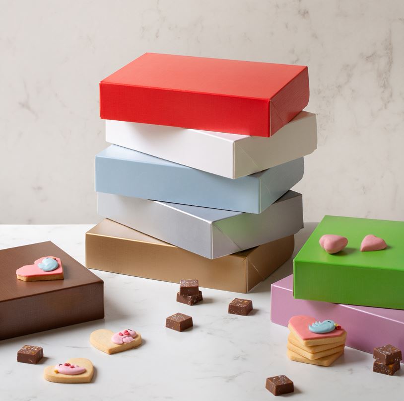 Kartongist karp 23x15x5cm PUNANE - Image 3