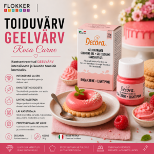Toiduvärv geel ROOSA 28g