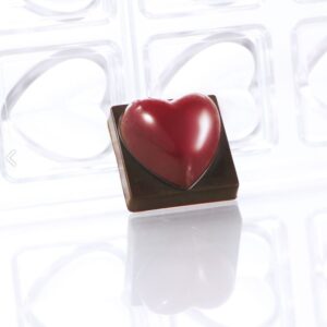 Massimo Carnio südamekujuline pralineevorm BEAT 24 pesaga