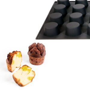 Silikoonvorm MUFFINS Ø69 mm 24 pesaga